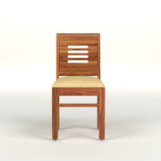 Ravendor Sheesham Wood Dining Set 2 Seater (Honey Finish)