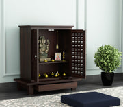 Remthorin Sheesham Wood Home Temple (Honey Finish)