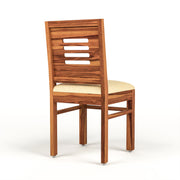 Ravendor Sheesham Wood Dining Set 2 Seater (Honey Finish)