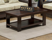 Ilventhor Sheesham Wood Center Table (Honey Finish)