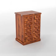 Nerthor Bar Cabinet (Honey Finish)