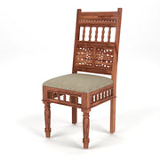 Maharaja Sheesham Wood Dining Set 4 Seater (Honey Finish)