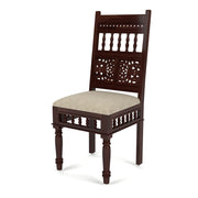 Maharaja Sheesham Wood Dining Set 4 Seater (Walnut Finish)