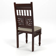 Maharaja Sheesham Wood Dining Set 6 Seater (Walnut Finish)