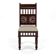 Maharaja Sheesham Wood Dining Set 4 Seater (Walnut Finish)