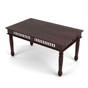 Maharaja Sheesham Wood Dining Set 6 Seater (Walnut Finish)