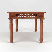 Maharaja Sheesham Wood Dining Set 4 Seater (Honey Finish)