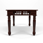 Maharaja Sheesham Wood Dining Set 6 Seater (Walnut Finish)