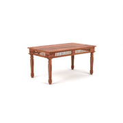 Maharaja Sheesham Wood Dining Set 6 Seater (Honey Finish)