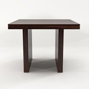 Pentar Sheesham Wood Dining Set 4 Seater (Walnut Finish)