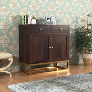 Thorlentis Sheesham Wood Cabinet and Sideboard (Walnut Finish)