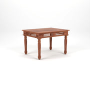Maharaja Sheesham Wood Dining Set 4 Seater (Honey Finish)