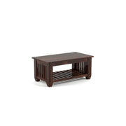 Lythorius Sheesham Wood Center Table (Honey Finish)