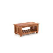 Lythorius Sheesham Wood Center Table (Honey Finish)