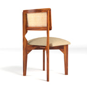 Onyxello Sheesham Wood Dining Set 4 Seater (Honey Finish)