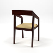 Wytheron 6 Seater Dining Table Set (Walnut Finish)