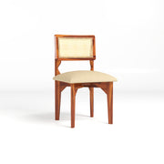 Onyxello Sheesham Wood Dining Set 6 Seater (Honey Finish)