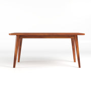 Onyxello Sheesham Wood Dining Set 6 Seater (Honey Finish)