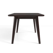 Onyxello Sheesham Wood Dining Set 6 Seater (Walnut Finish)