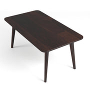 Onyxello Sheesham Wood Dining Set 6 Seater (Walnut Finish)