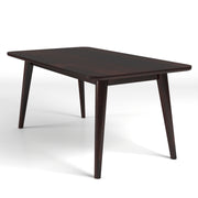 Onyxello Sheesham Wood Dining Set 6 Seater (Walnut Finish)