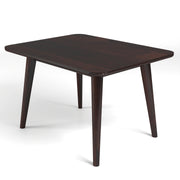 Onyxello Sheesham Wood Dining Set 4 Seater (Walnut Finish)