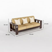 Outer 3+1+1 Sofa Set With Coffee Table
