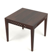Selvian Sheesham Wood Dining Set 2 Seater (Walnut Finish)