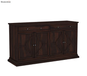 Norvithis Sheesham Wood Cabinet and Sideboard (Walnut Finish)