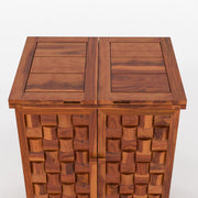 Nerthor Bar Cabinet (Honey Finish)