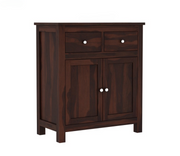 Ivendral Sheesham Wood Cabinet and Sideboard (Walnut Finish)