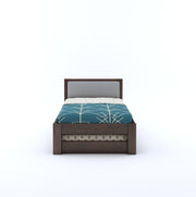 Wyndor Sheesham Wood Trundle Bed (Walnut Finish)
