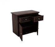 Lothrion Sheesham Wood Cabinet and Sideboard (Walnut Finish)