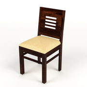 Ravendor Sheesham Wood Dining Set 4 Seater (Walnut Finish)