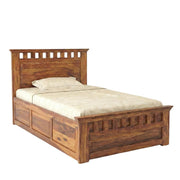 Armania Sheesham Wood 2 Drawer Single Bed (Natural Finish)
