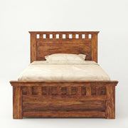 Armania Sheesham Wood 2 Drawer Single Bed (Natural Finish)