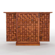 Nerthor Bar Cabinet (Honey Finish)