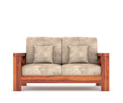 X-Sofa 6 Seater Solid Wood Sofa (Honey Finish)