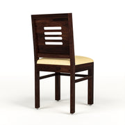 Ravendor Sheesham Wood Dining Set 6 Seater (Walnut Finish)