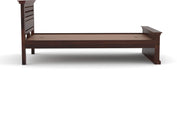 Golveris Sheesham Wood Single Size Bed (Honey Finish)