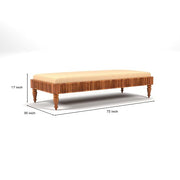Yalvion Sheesham Wood Divan with Mattress (Honey Finish)