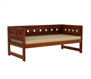 Craxion Sheesham Wood Divan with Mattress (Honey Finish)