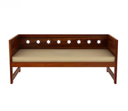 Craxion Sheesham Wood Divan with Mattress (Honey Finish)