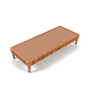 Yalvion Sheesham Wood Divan with Mattress (Honey Finish)