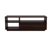 Fendthorin Sheesham Wood Tv Unit with Shelf Storage (Walnut Finish)