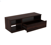 Fendthorin Sheesham Wood Tv Unit with Shelf Storage (Walnut Finish)